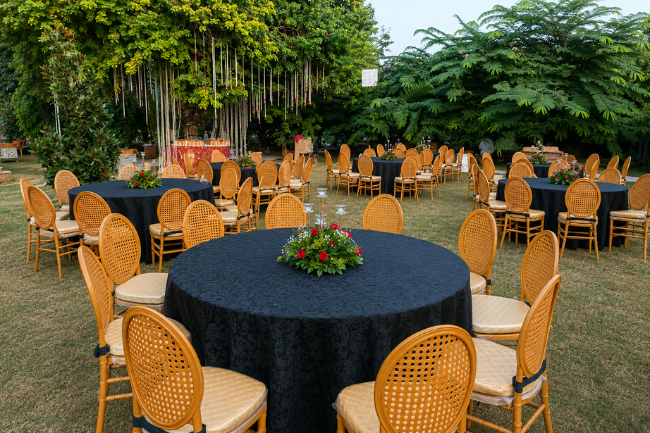 decorating your wedding venue
